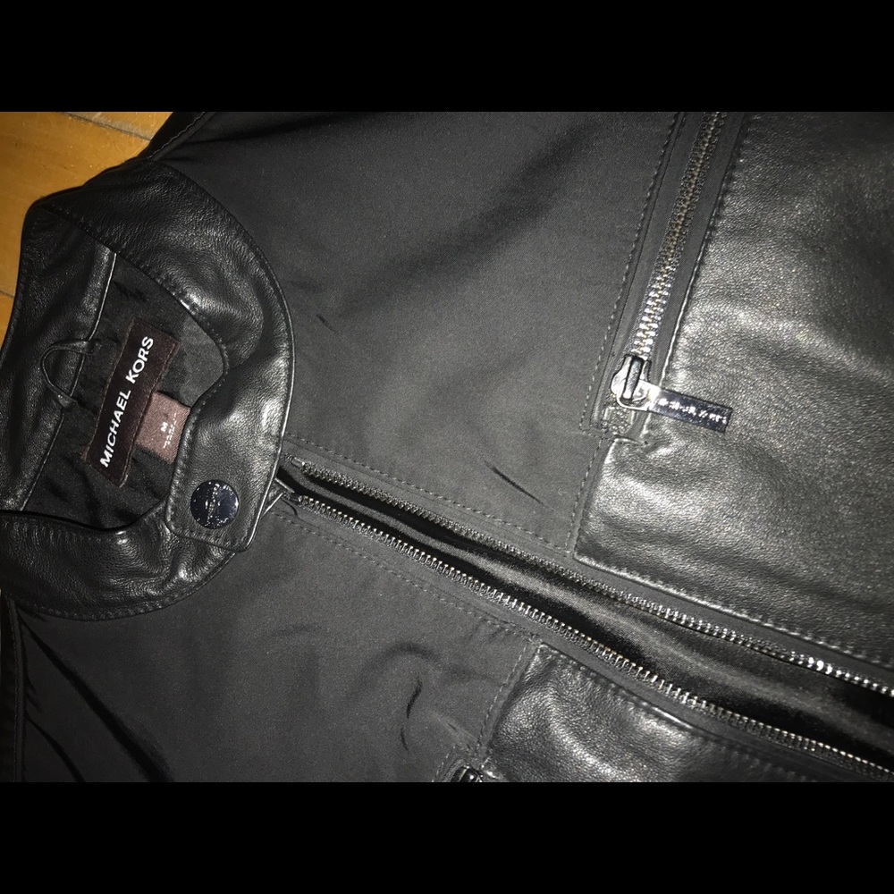 Michael Kors Leather Jacket